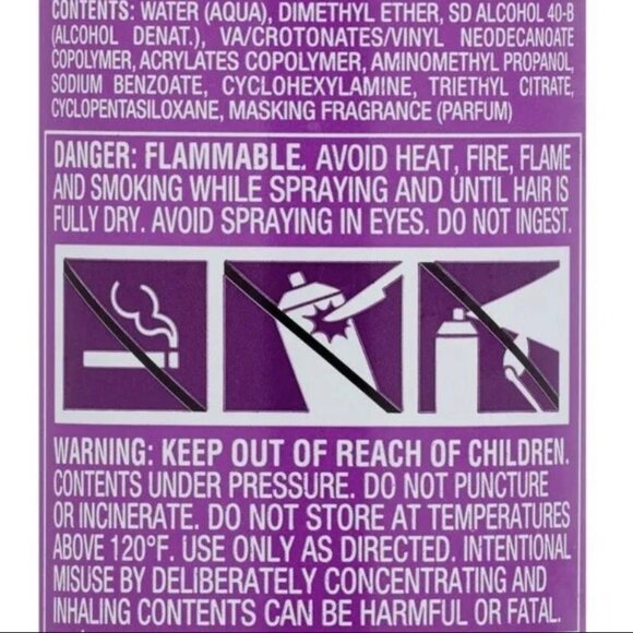 3X Aqua Net Professional Extra Super Hold Professional Hair Spray, Unscented - Picture 3 of 6